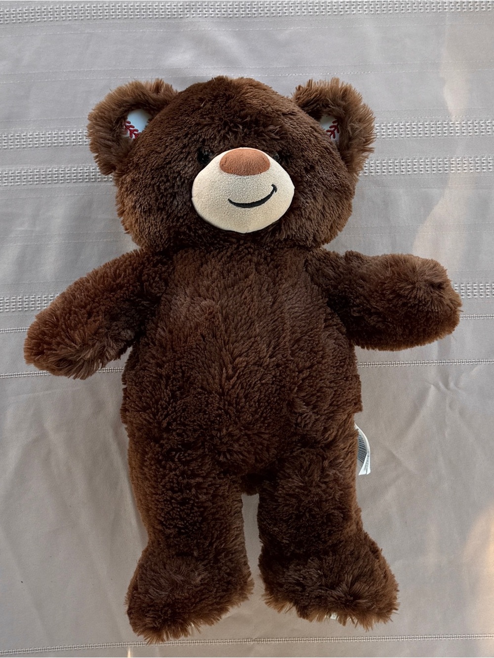Dodgers Baseball Branded Warm Brown Build-A-Bear Official Merchandise